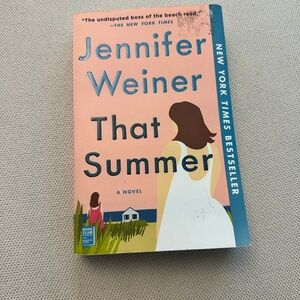 That Summer by Jennifer Weiner Book cape cod fiction book romance novel
